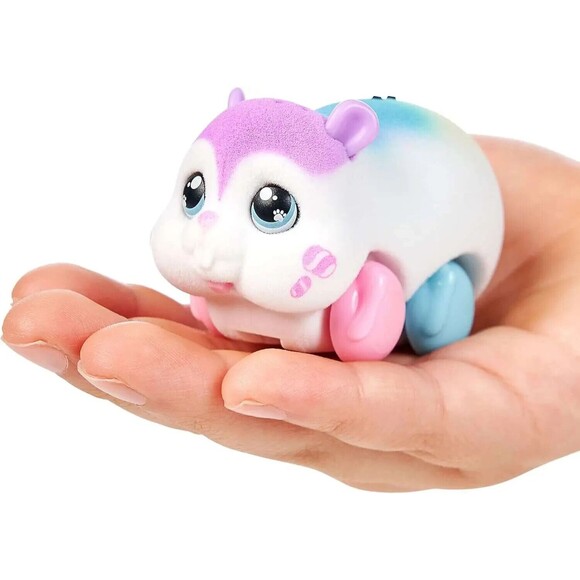 Little Live Pets Lil Hamster House Playset On The Go Pet Carrier Popmello Wheel - Picture 4 of 7